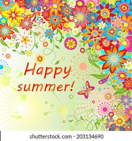 Summery flowers