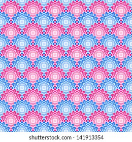 Summery scales pattern