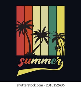 summery T-shirt design  For young boys and lover