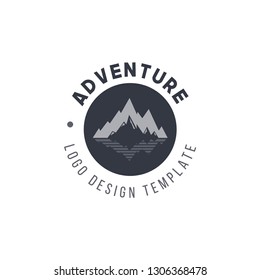 Summit Adventure Camp Logo Vector Template