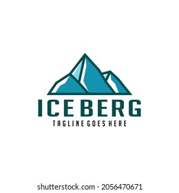 Summit Ice Berg Symbol Logo Design
