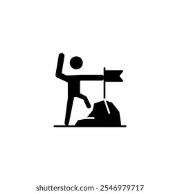 summit icon or logo design isolated sign symbol vector illustration - high quality line style vector icon suitable for designers, web developers, displays and websites