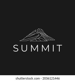 SUMMIT mountain theme logo inspiration