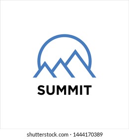 Summit Simple Logo Stock Design