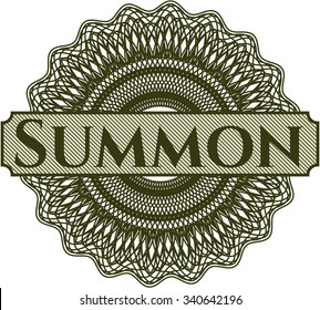 Summon abstract linear rosette