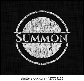Summon chalkboard emblem