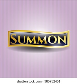 Summon gold shiny emblem