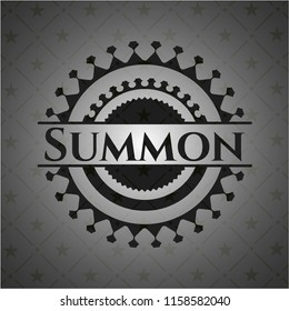 Summon realistic black emblem
