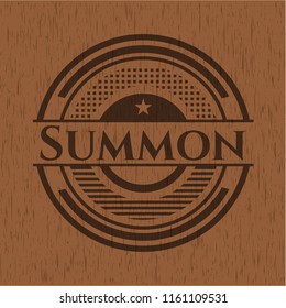 Summon wooden signboards