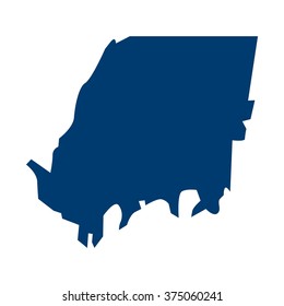 sumner map. logo vector.