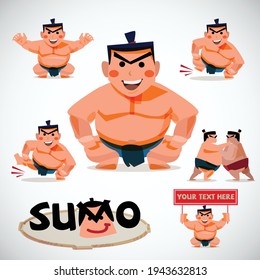 sumo character set - vector