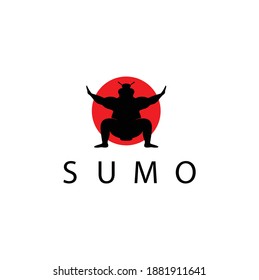 Sumo Fighter Character Illustration Vector Design