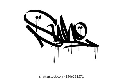 SUMO graffiti tag style design