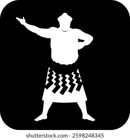 The sumo icon isolated on white background