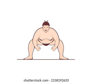 sumo icon logo design template