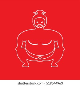 sumo Icon Vector Illustration
