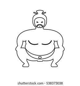 sumo Icon Vector Illustration