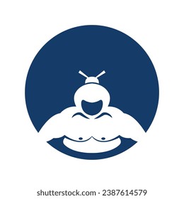 Sumo  logo icon design illustration