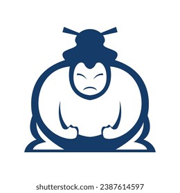 Sumo  logo icon design illustration