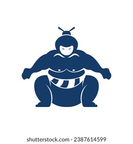 Sumo  logo icon design illustration