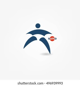 Sumo logo. Vector.