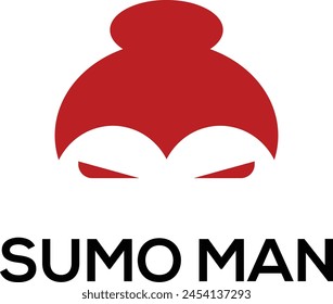 sumo man logo, sumo men logo sport icon, japan sumo icon, Sumo wrestler Logo sign