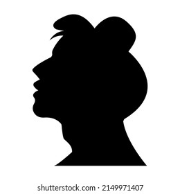 sumo man silhouette stock illustration