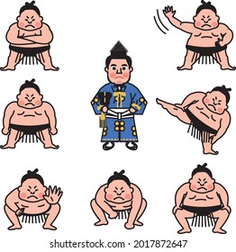 Sumo Match Various Material Set 