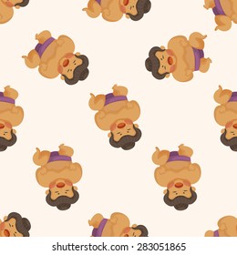 Sumo ,seamless pattern