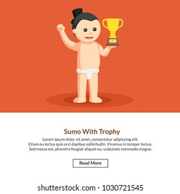 Sumo With Trophy Job Information 
