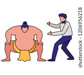 sumo wrestler design