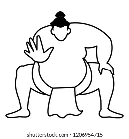 sumo wrestler design