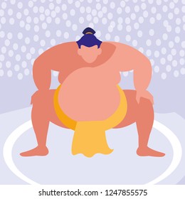 sumo wrestler design