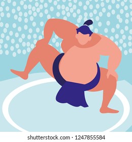 sumo wrestler design