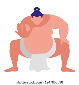 sumo wrestler design