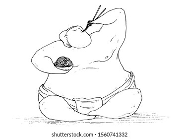 Funny Sumo Hd Stock Images Shutterstock