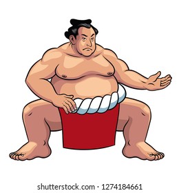 sumo wrestler of japan