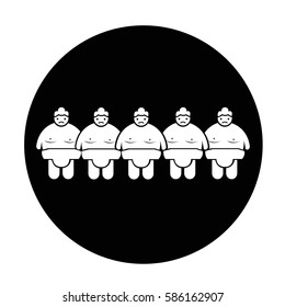 Sumo wrestling People Icon