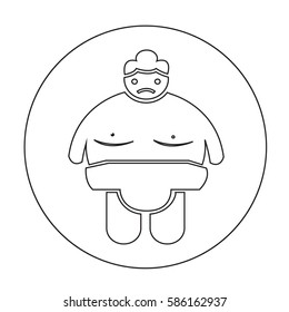 Sumo wrestling People Icon