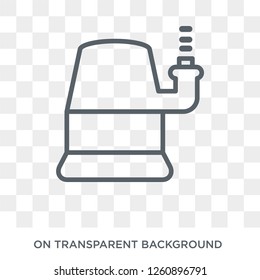 Sump Pump icon. Sump Pump design concept from Furniture and household collection. Simple element vector illustration on transparent background.