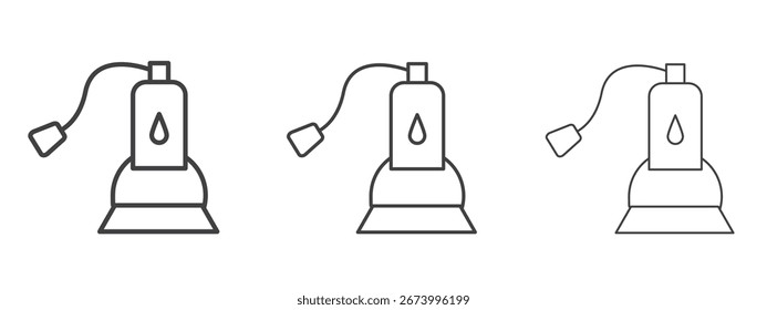 Sump pump icon design, suitable for web, infographics, interface and apps.