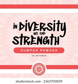 Sumpah Pemuda Indonesia Independence Day Social Media Post Template Design