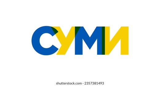 Sumy in the Ukraine emblem for print and web. Design features geometric style, vector illustration with bold typography in modern font. Graphic slogan lettering isolated on white background.