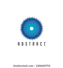 Sun Abstract Logo Design.