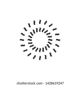 Sun Abstract Logo Icon Vector