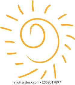 Sonne, Abstrakte, Symbole, Vektorgrafik, Design, Illustration, Grafik, Clipart
