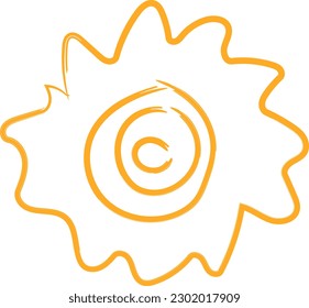 sun, abstract, symbols vector, design, illustration, graphic, clipart