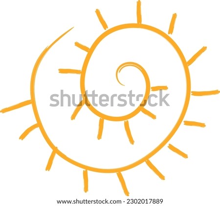 sun, abstract, symbols vector, design, illustration, graphic, clipart