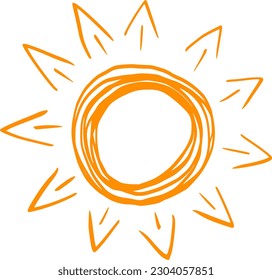 sun, abstract, vector, design, illustration, graphic, clipart