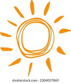 Sonne, Abstrakte, Vektorgrafik, Design, Illustration, Grafik, Clipart